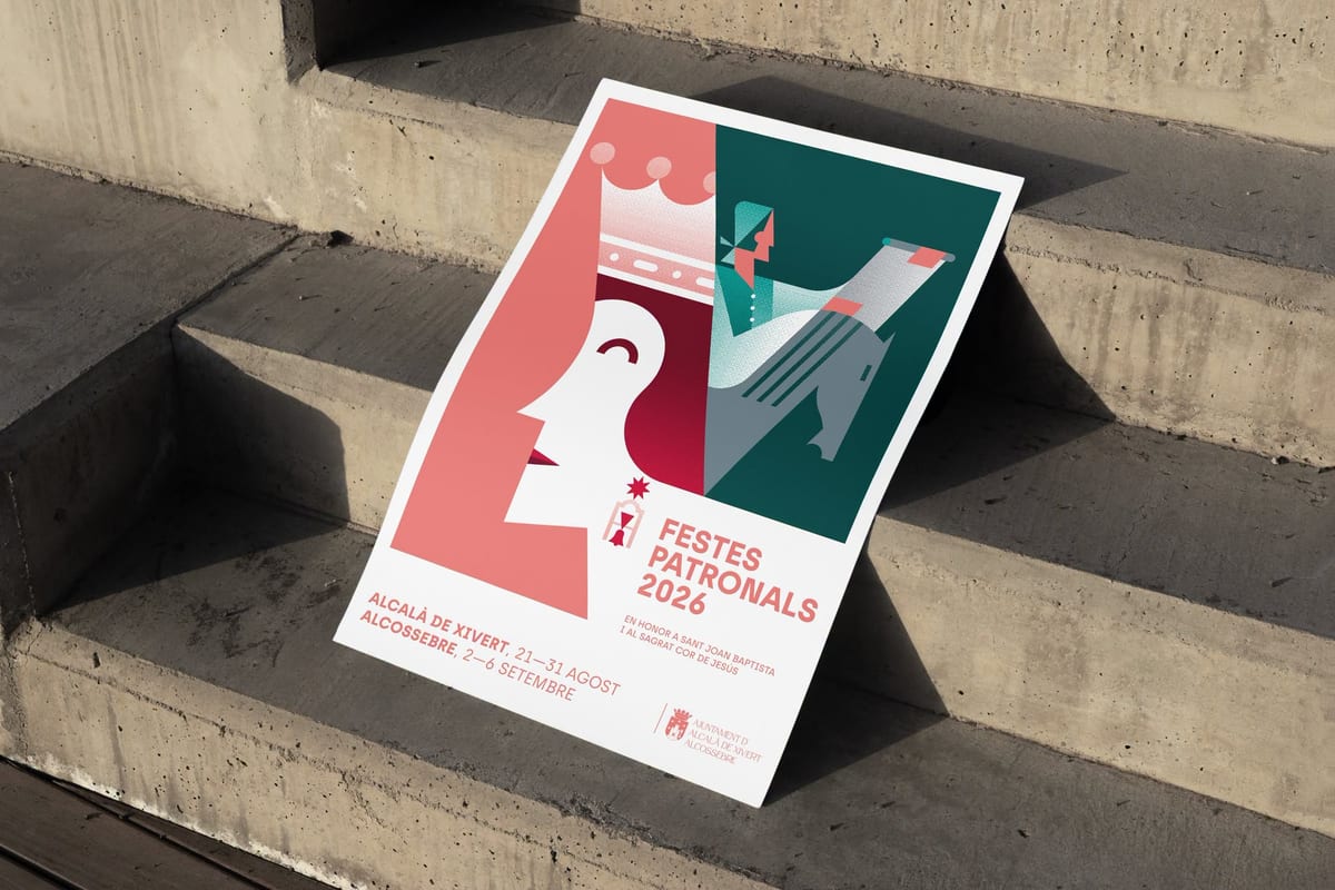 Officieel affiche van de patroonsfeesten 2026 van Alcossebre en Alcal&agrave; de Xivert