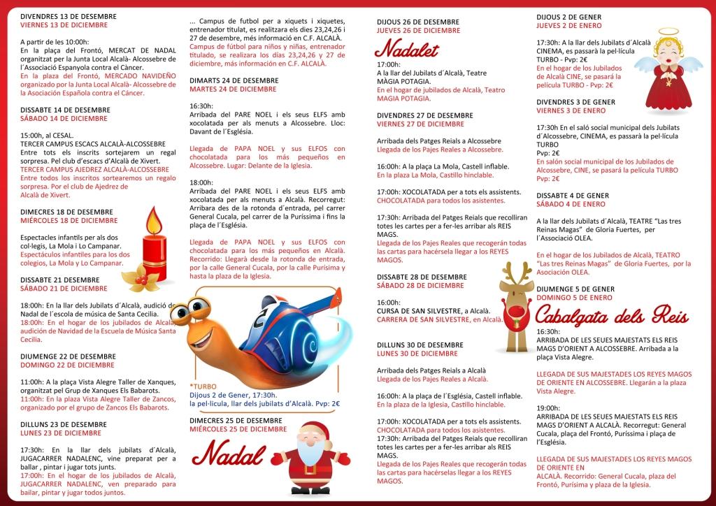 Programa navidad fin